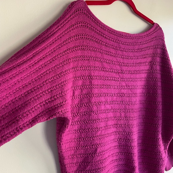 Bluivy Off the Shoulder Dolman Sweater Size S/M - Picture 2 of 7